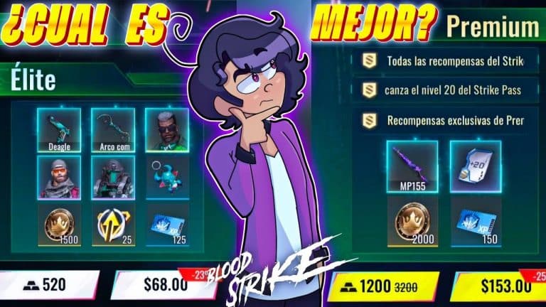 cual es el costo del pase de Blood Strike